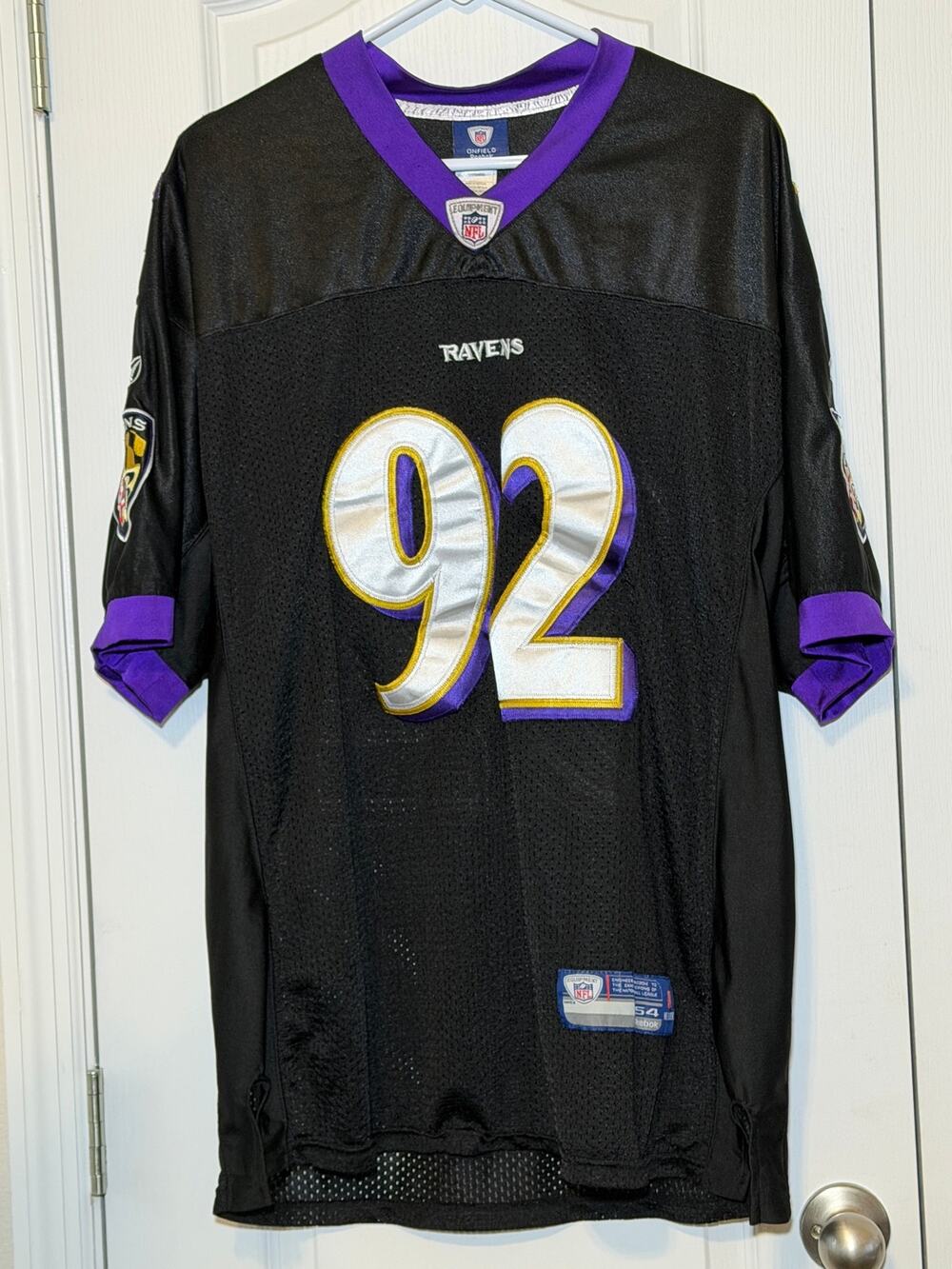 Vintage 00’s Reebok Baltimore Ravens Haloti Ngata #92 NFL Jersey54-Embroidered